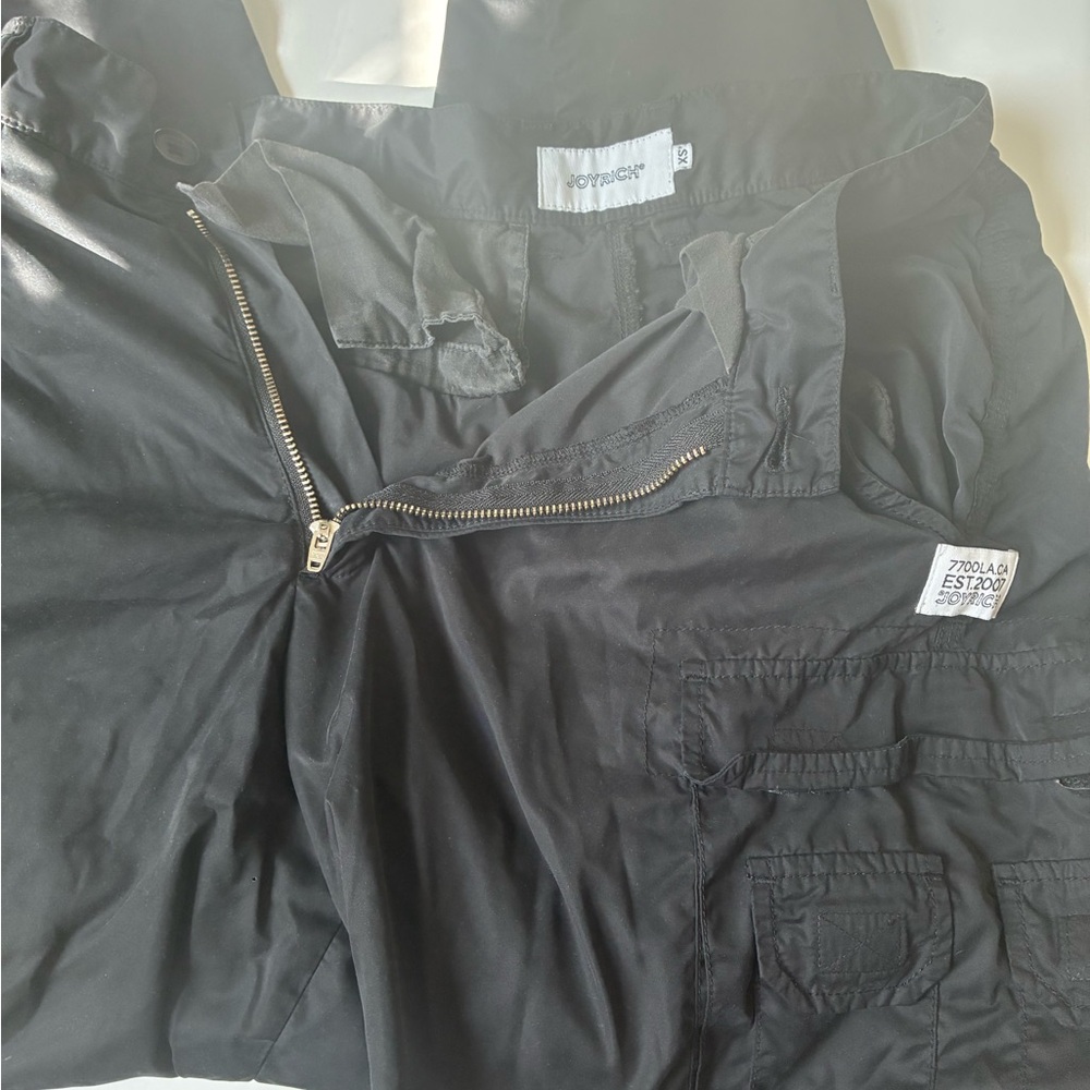 Black JOYRICH zipper pants / shorts